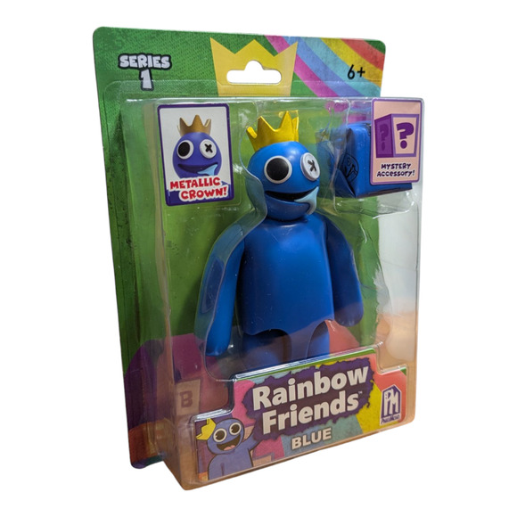 Roblox - Rainbow Friends - Blue Action Figure - Series 1 - Posable 5-inch Figure - Picture 4 of 5